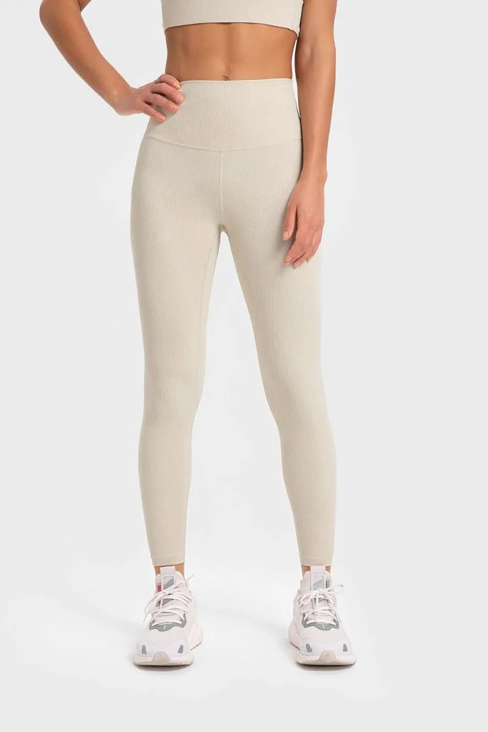 High Stretch Wide Waistband Yoga Leggings