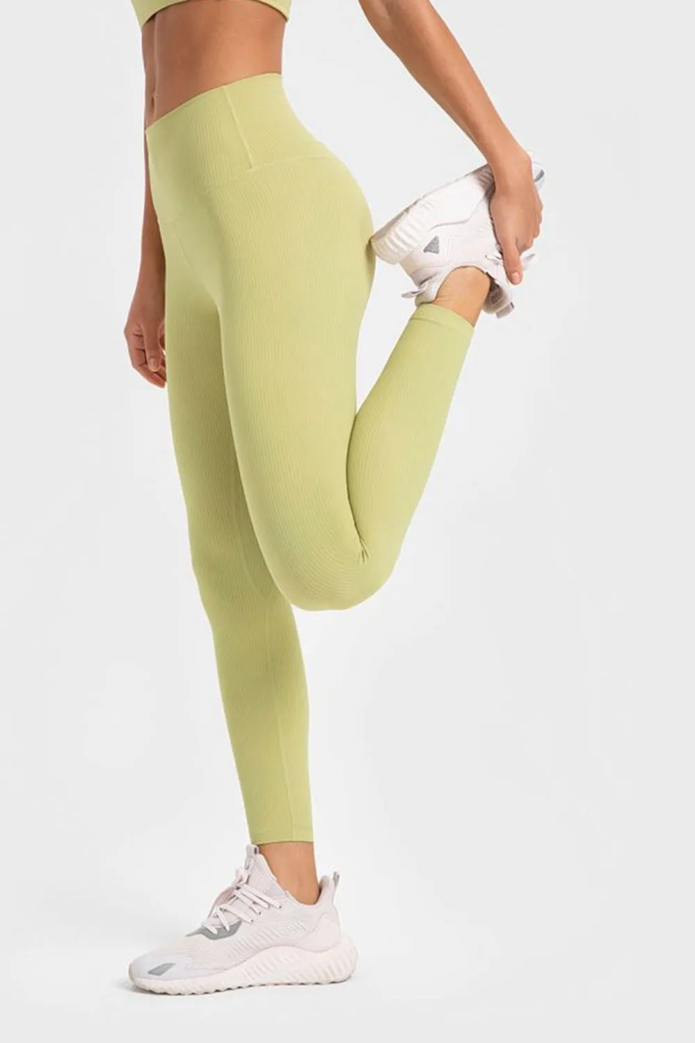 High Stretch Wide Waistband Yoga Leggings