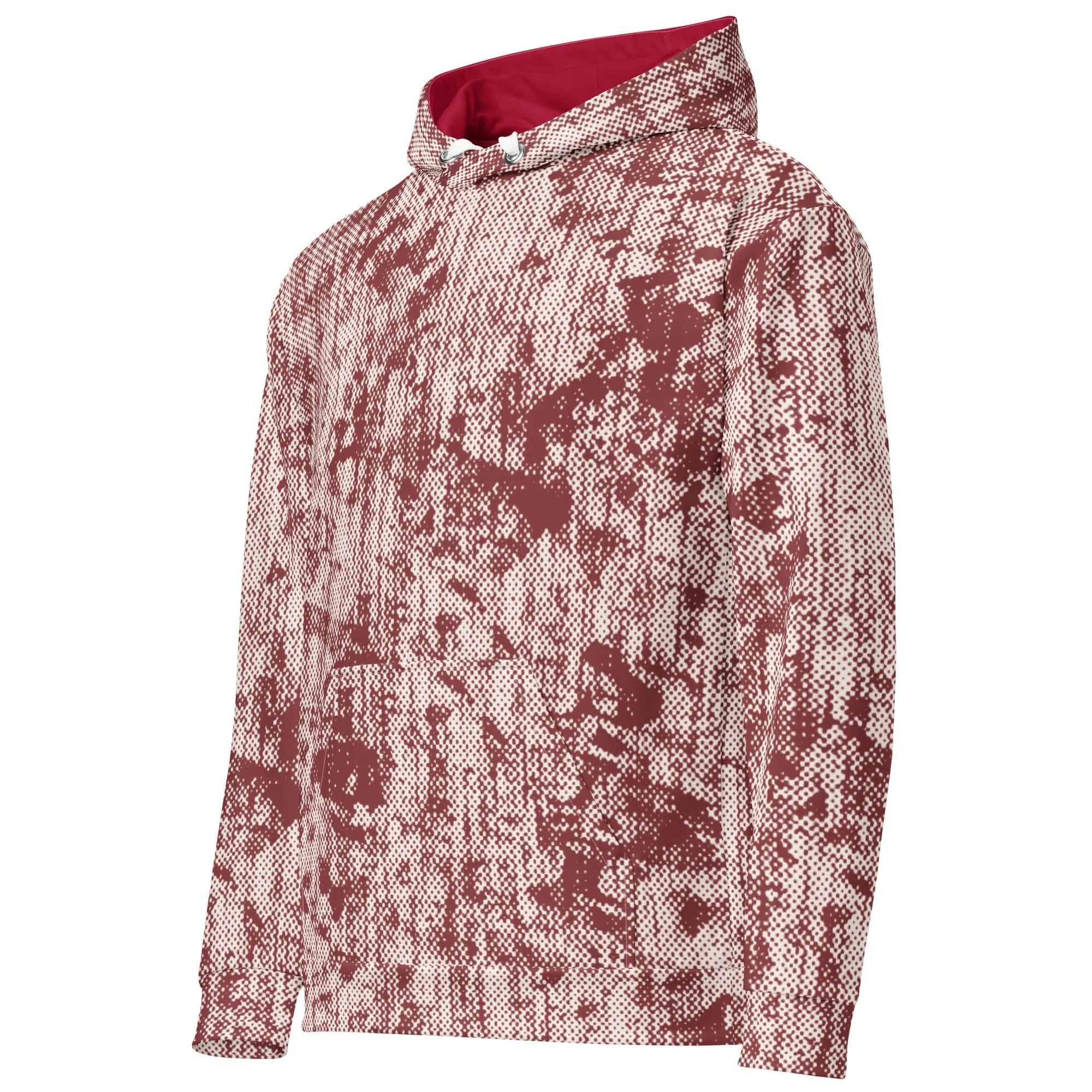 Humble Sportswear™ Corbin Red Relaxed Fit Hoodie