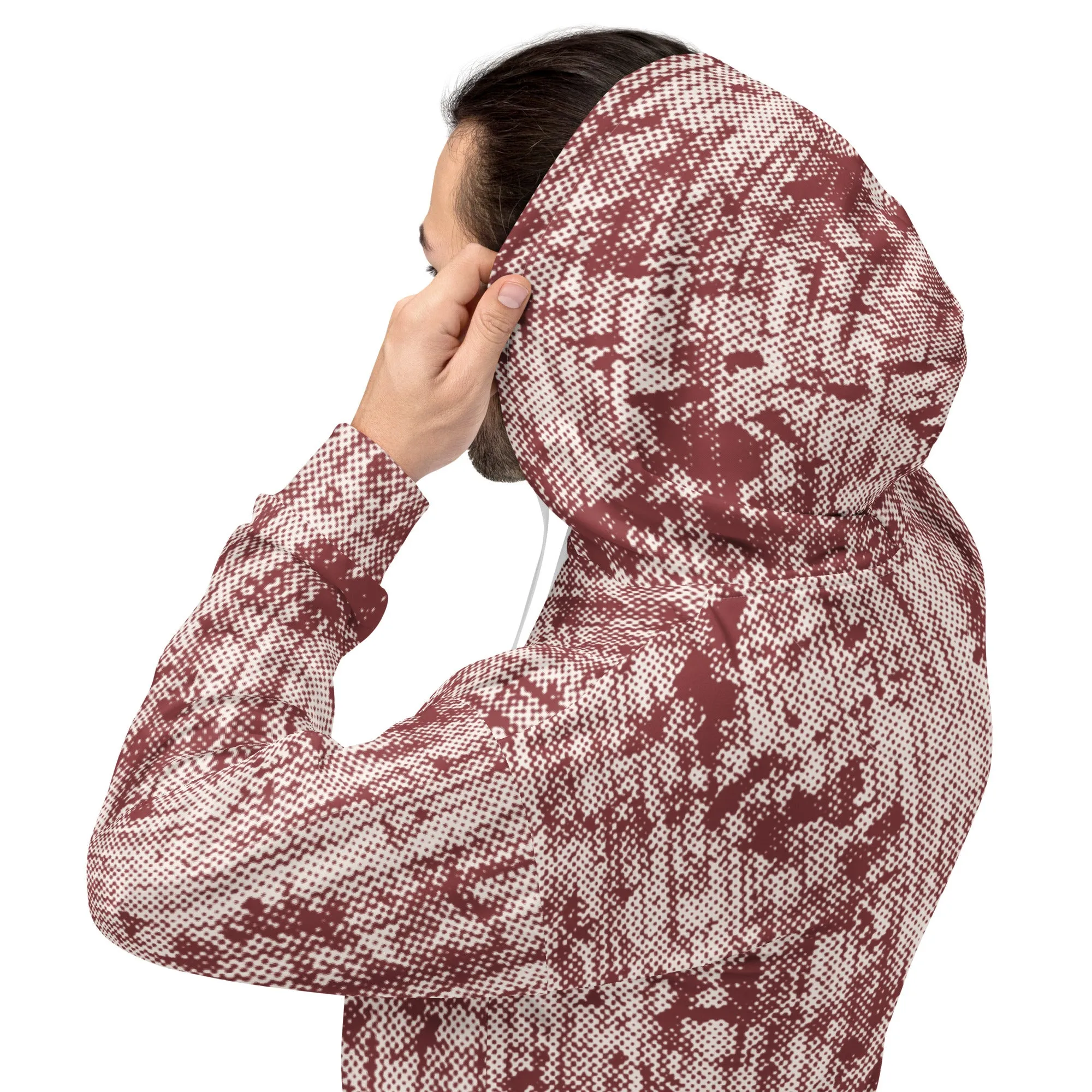 Humble Sportswear™ Corbin Red Relaxed Fit Hoodie