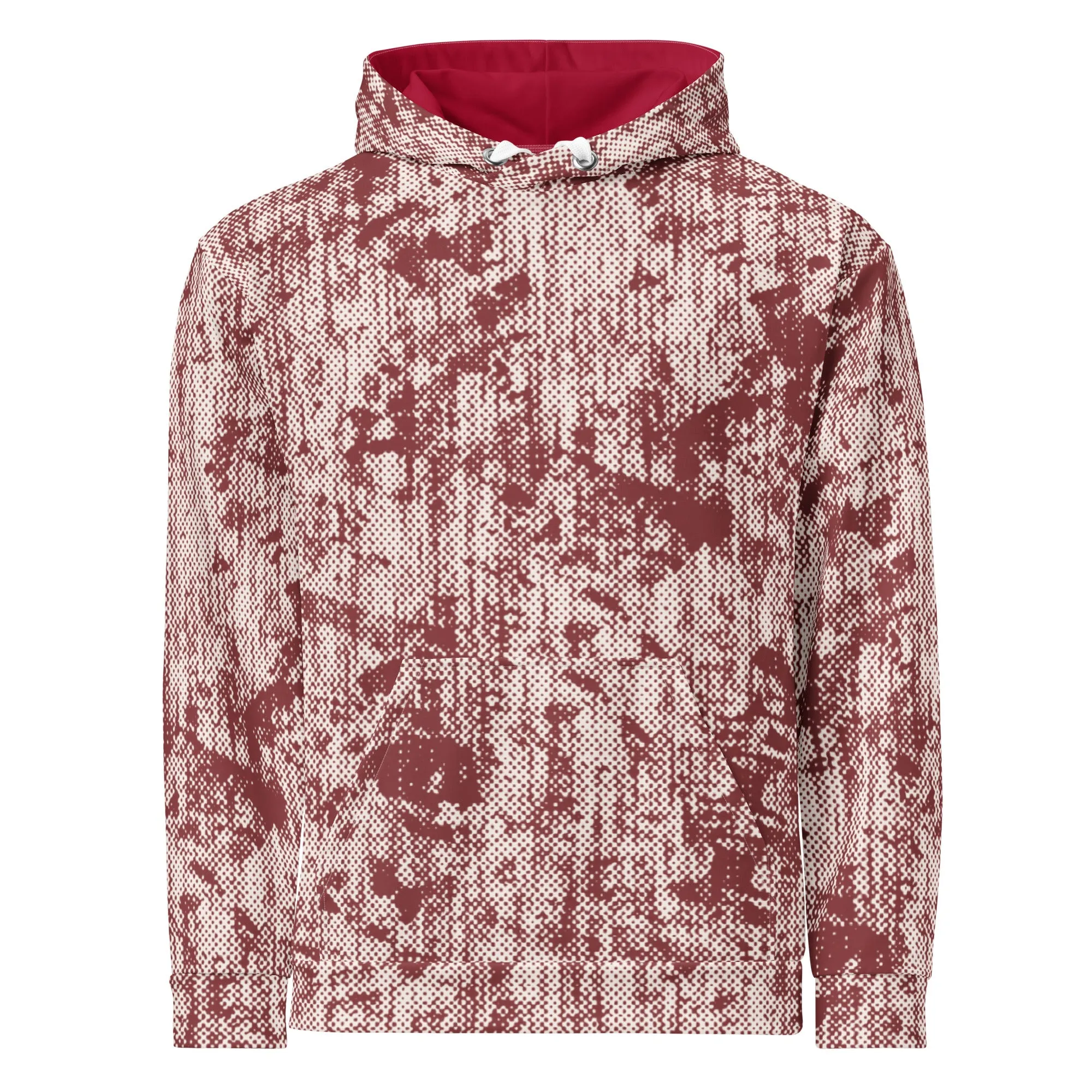 Humble Sportswear™ Corbin Red Relaxed Fit Hoodie