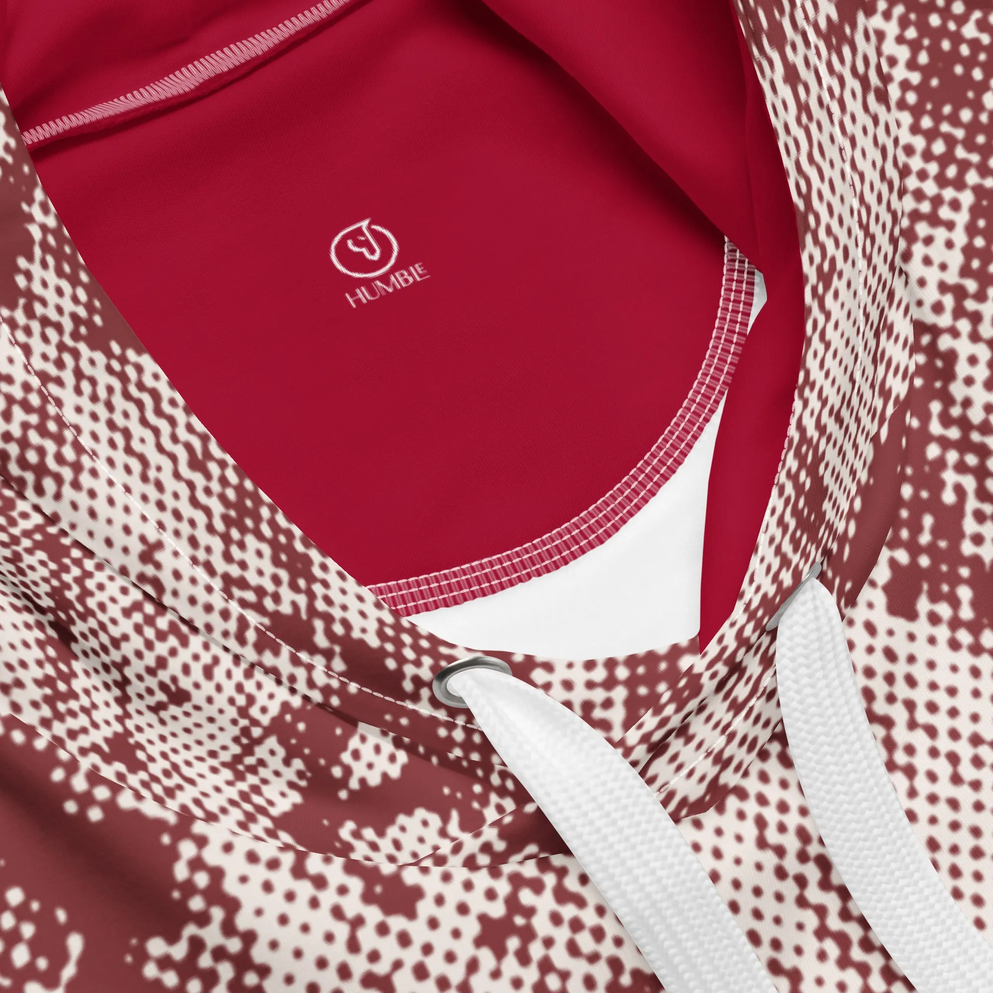 Humble Sportswear™ Corbin Red Relaxed Fit Hoodie