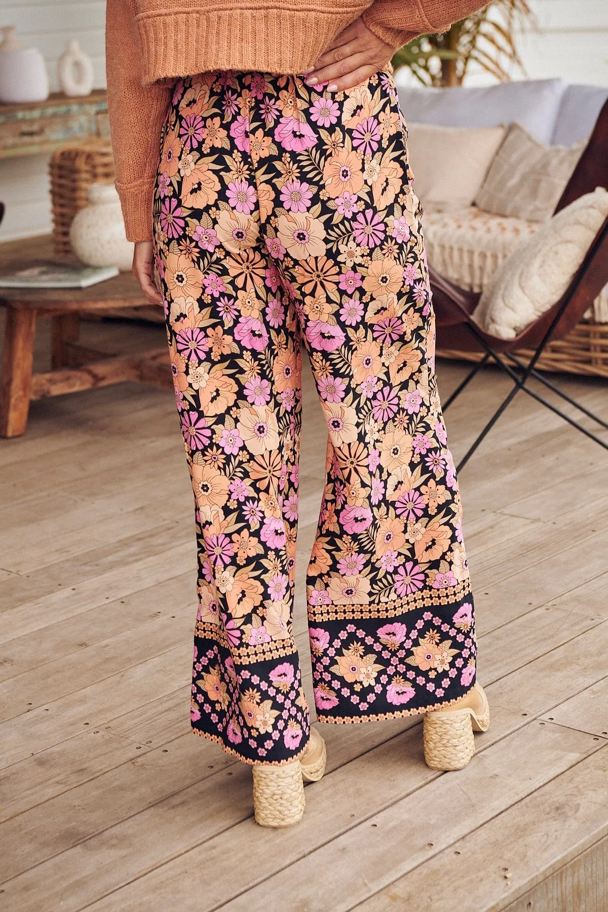 Jax Pants - Apricot Blossom