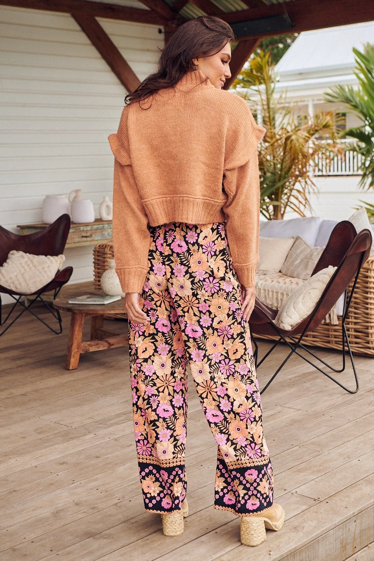 Jax Pants - Apricot Blossom