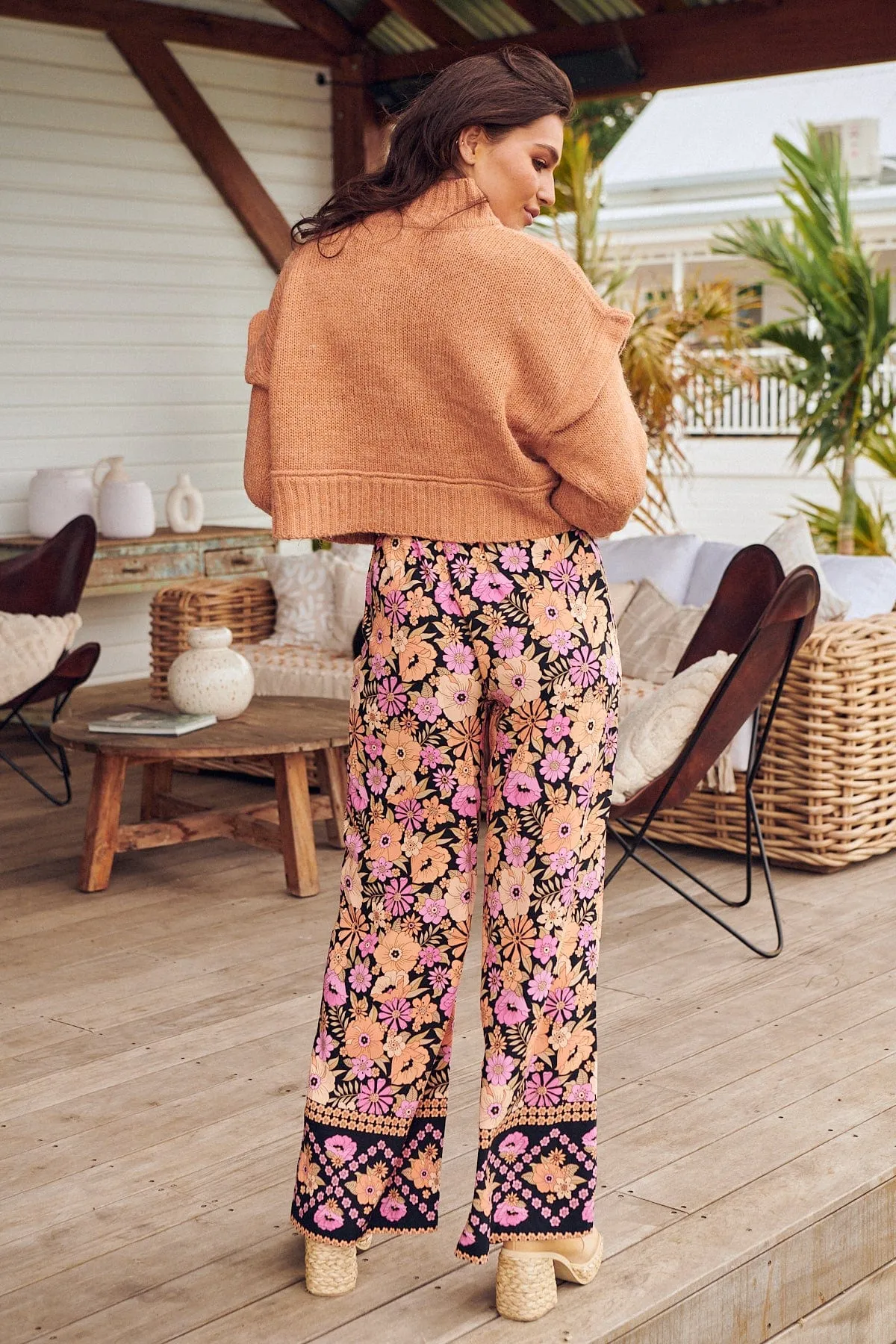 Jax Pants - Apricot Blossom