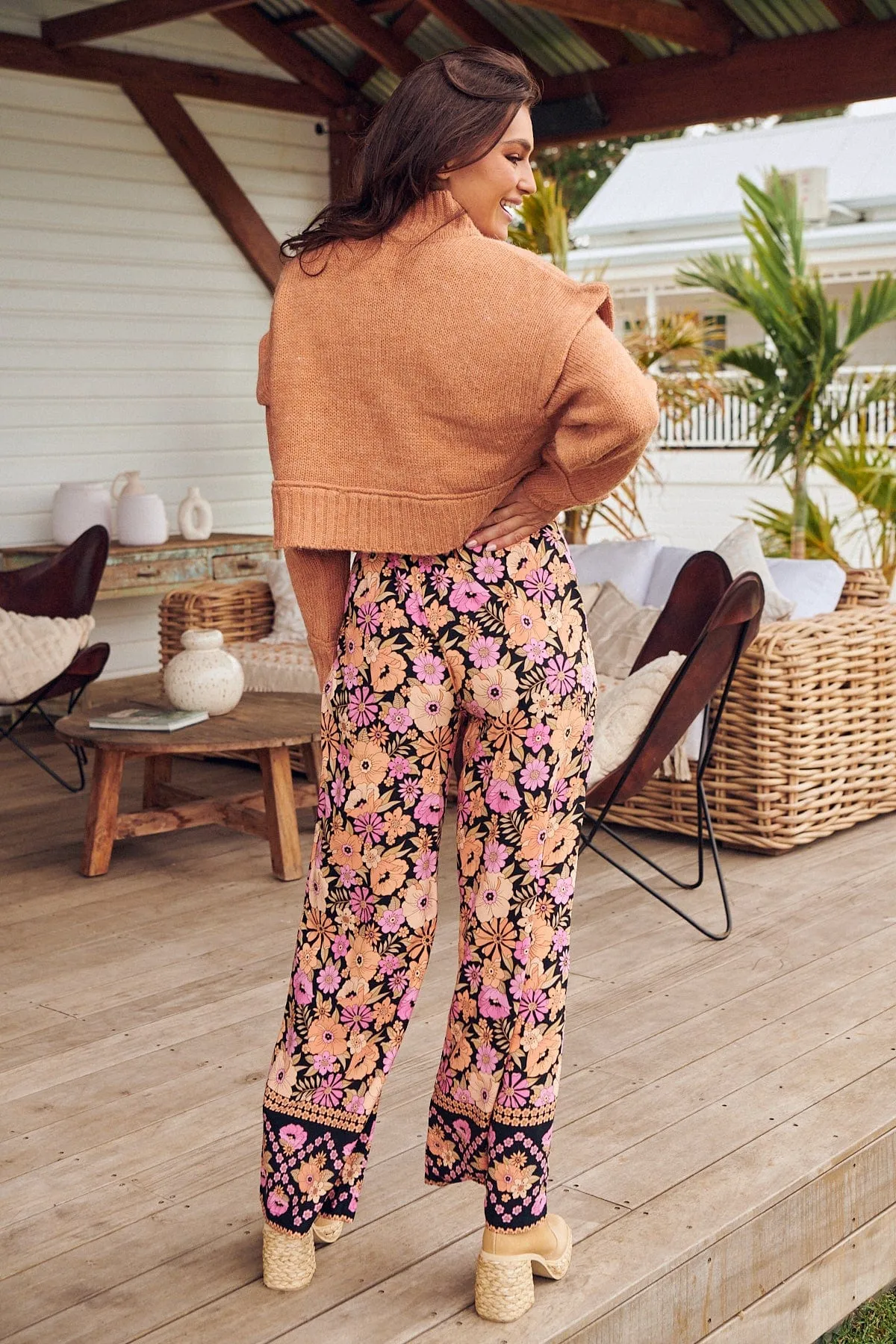 Jax Pants - Apricot Blossom