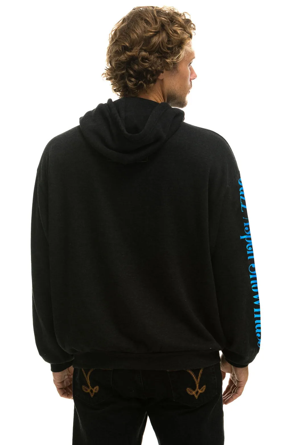 JAZZ ASPEN SNOWMASS 2023 RELAXED PULLOVER HOODIE - BLACK