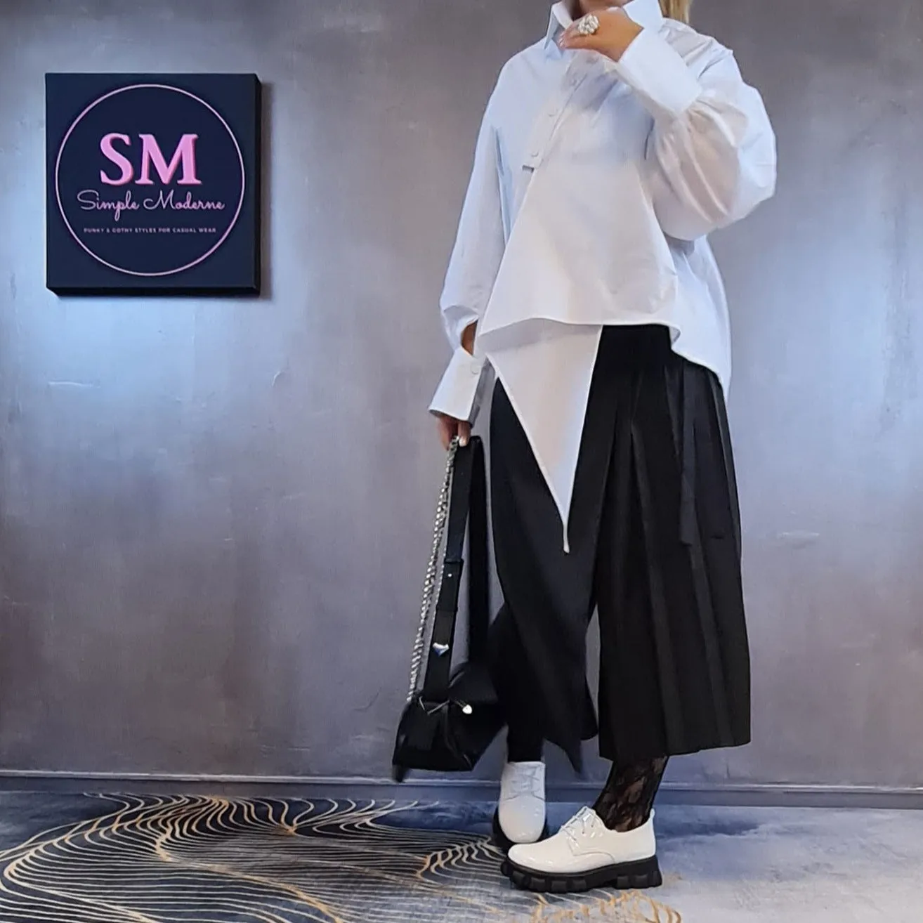 Jazz Up Irregular Design Pants