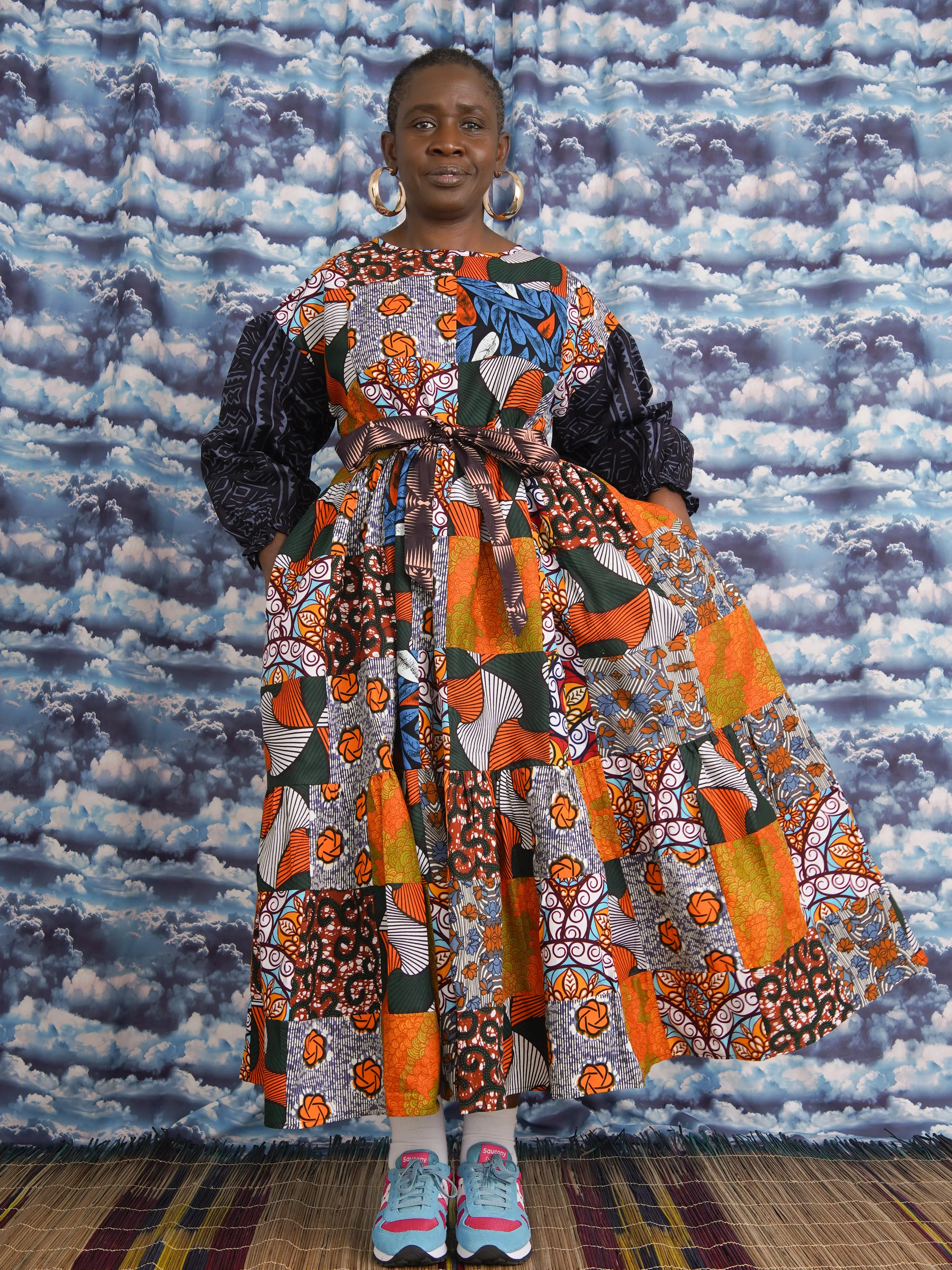 Joan Patchwork Mega Dress