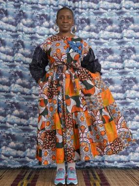 Joan Patchwork Mega Dress