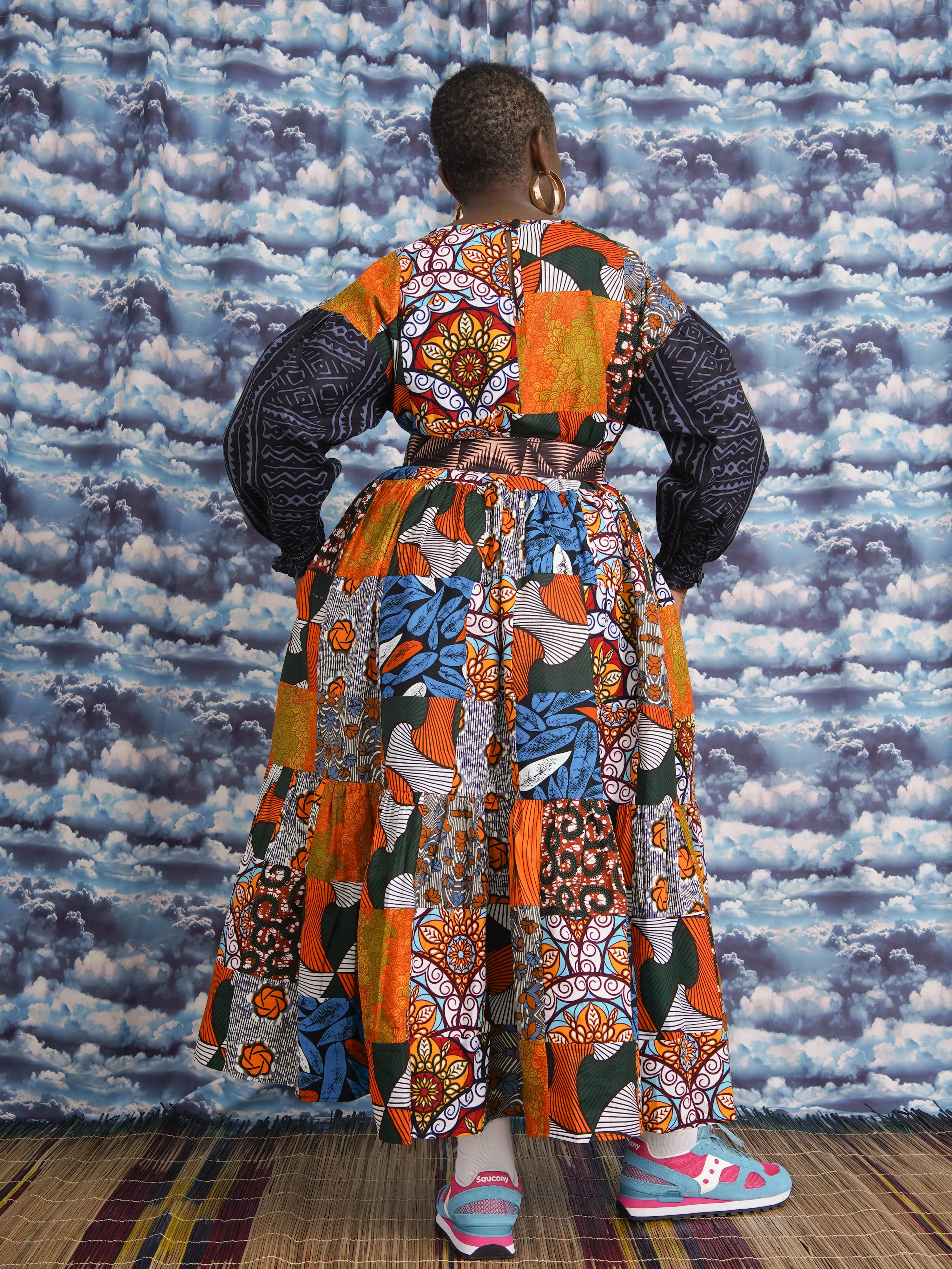 Joan Patchwork Mega Dress