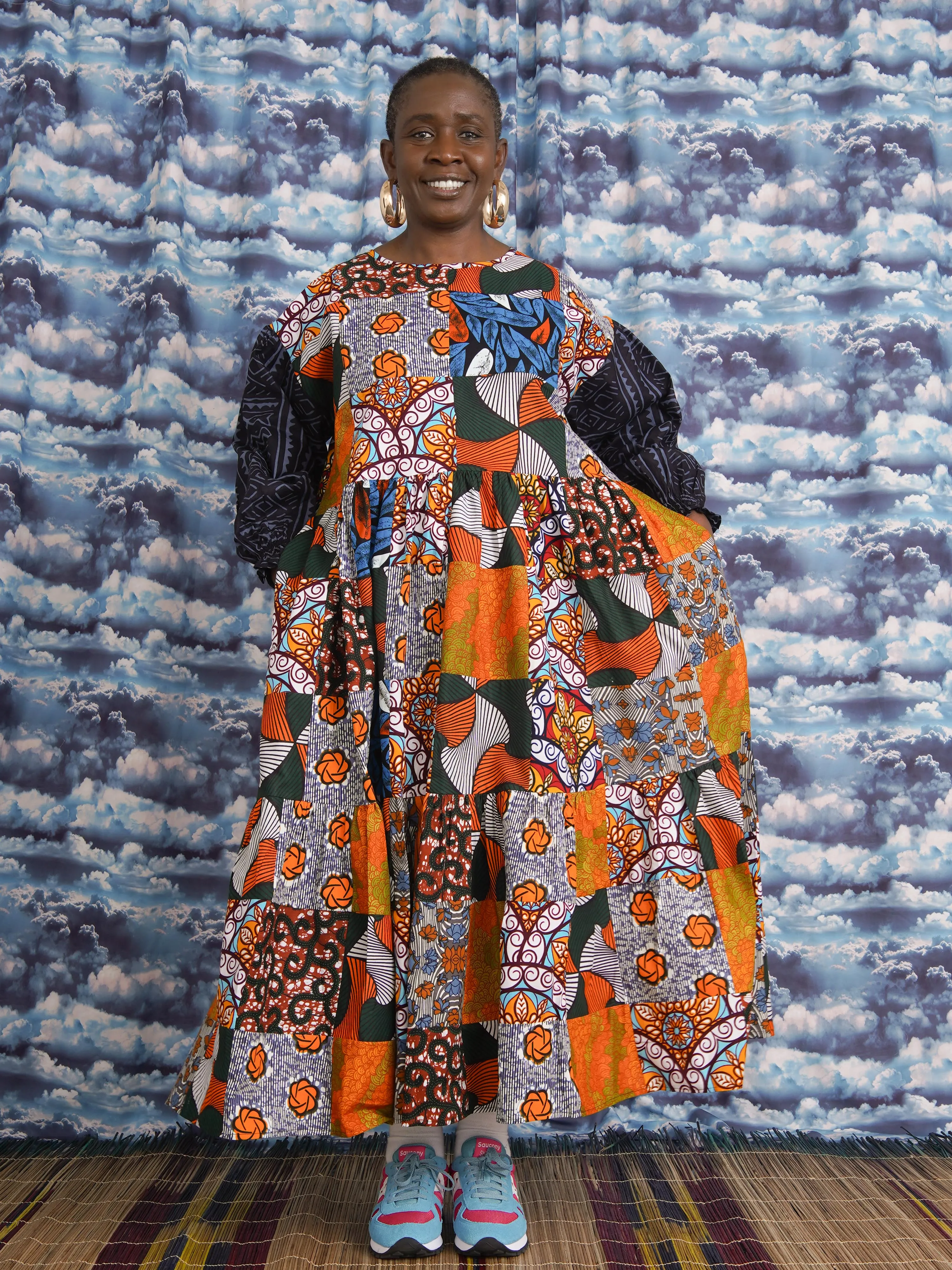 Joan Patchwork Mega Dress