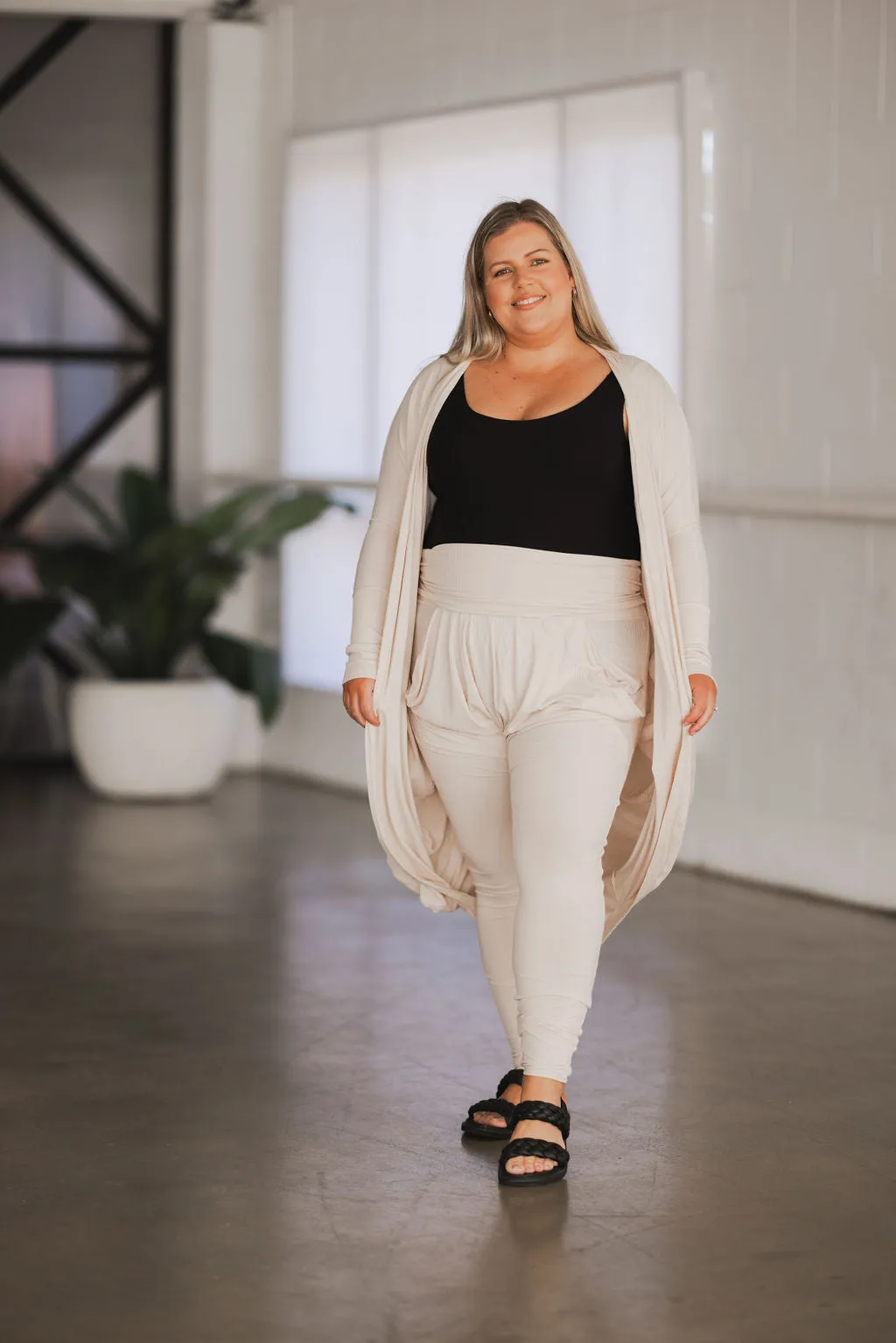 Kimono Cardi Adults - BEIGE