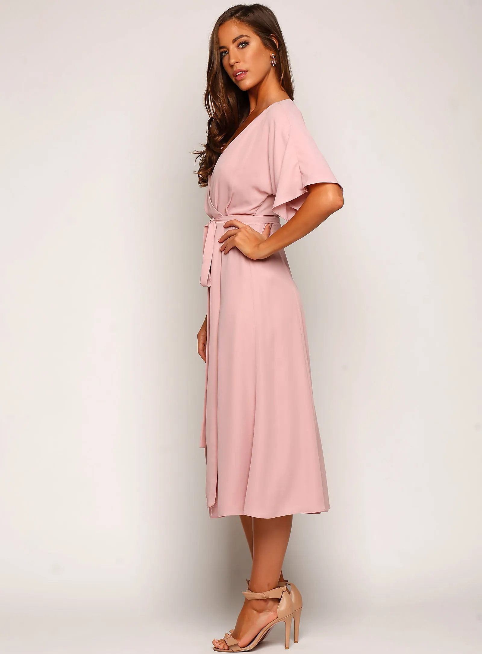 Kimono Sleeve Midi