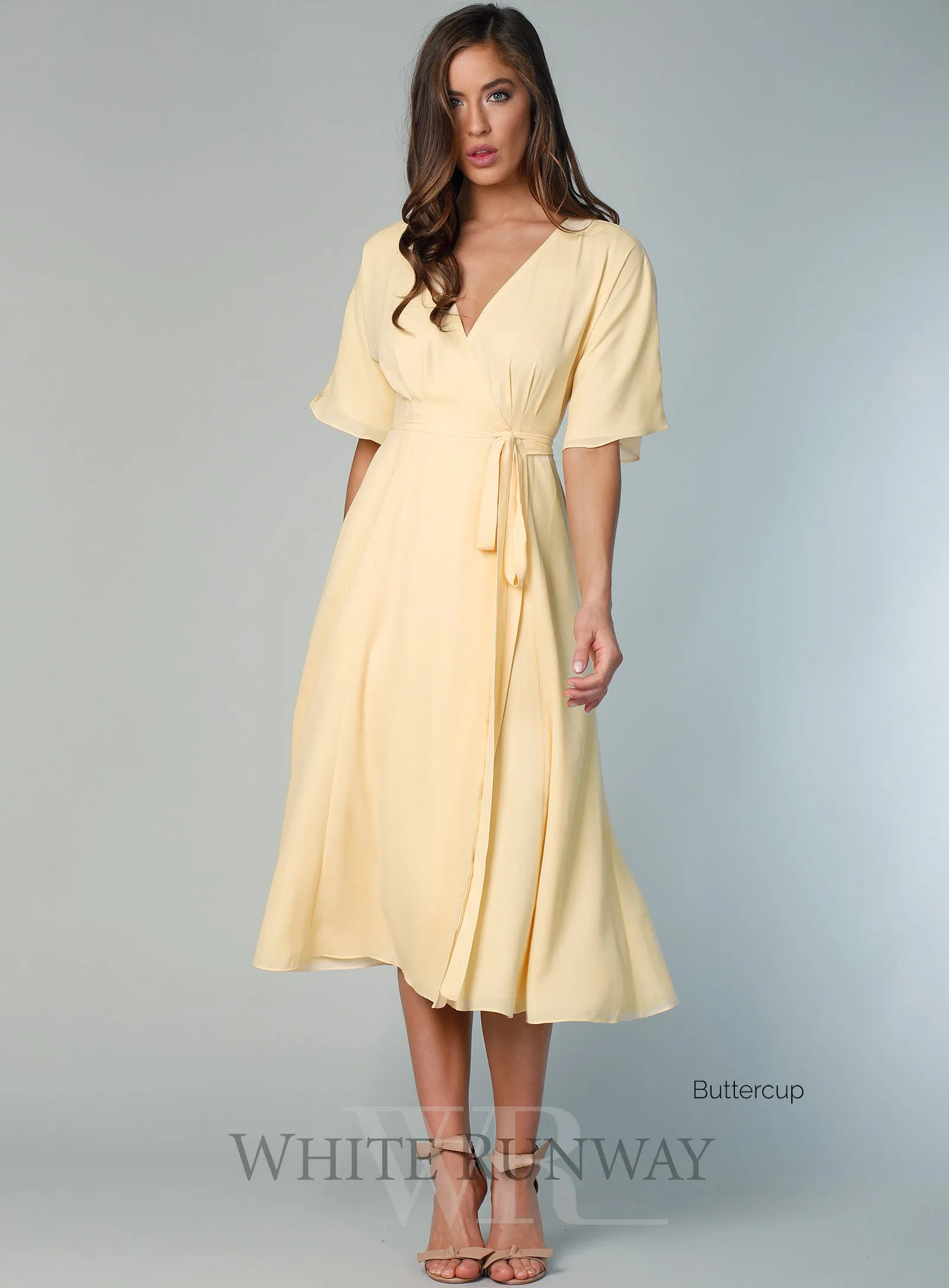 Kimono Sleeve Midi