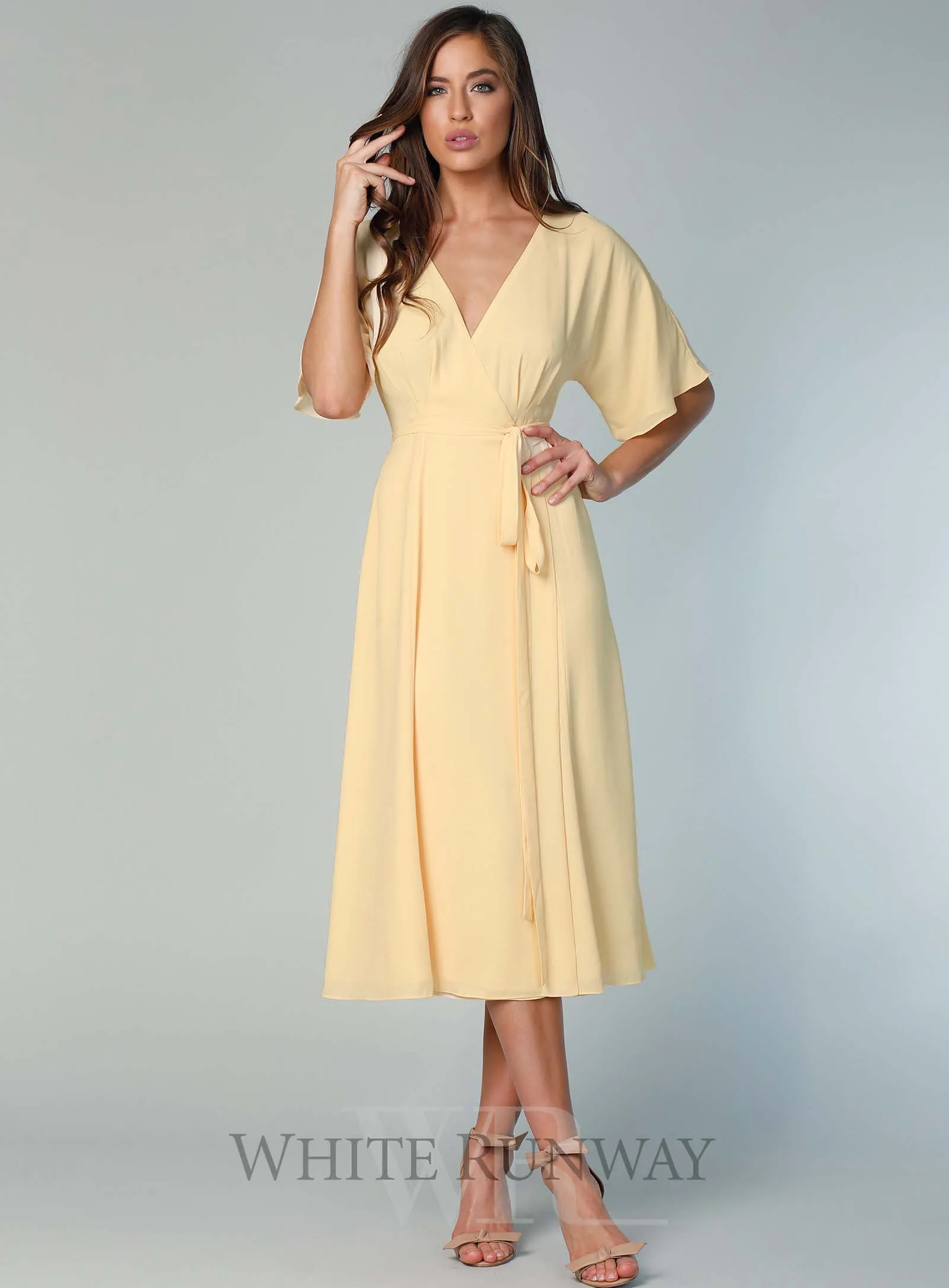 Kimono Sleeve Midi