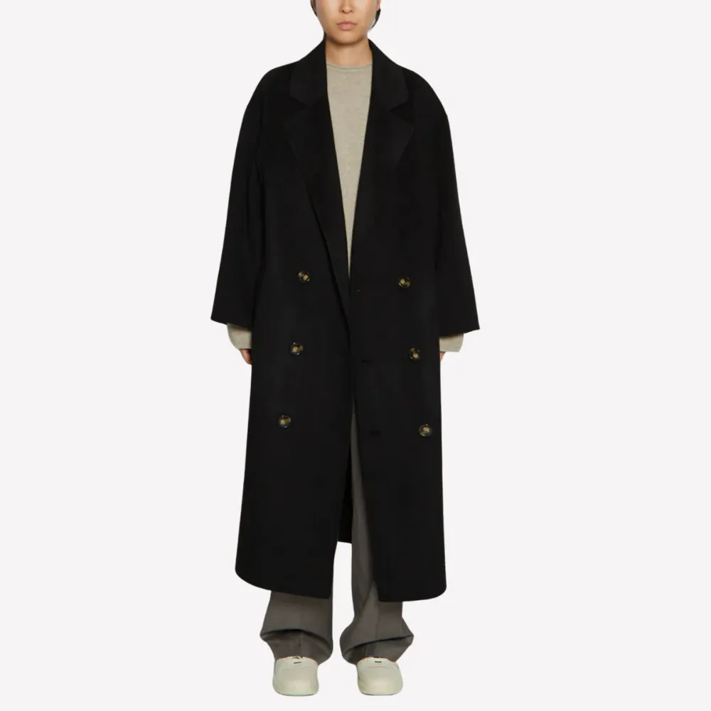Loulou Borneo Coat - Black
