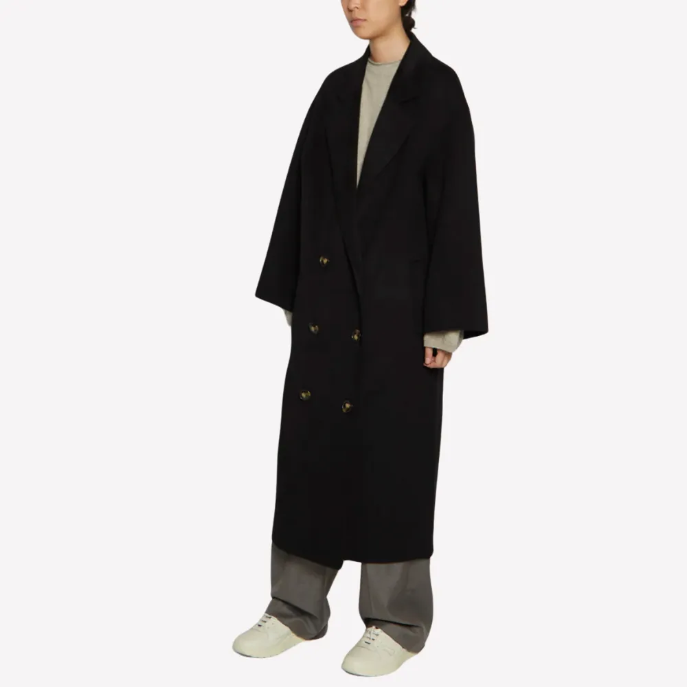 Loulou Borneo Coat - Black