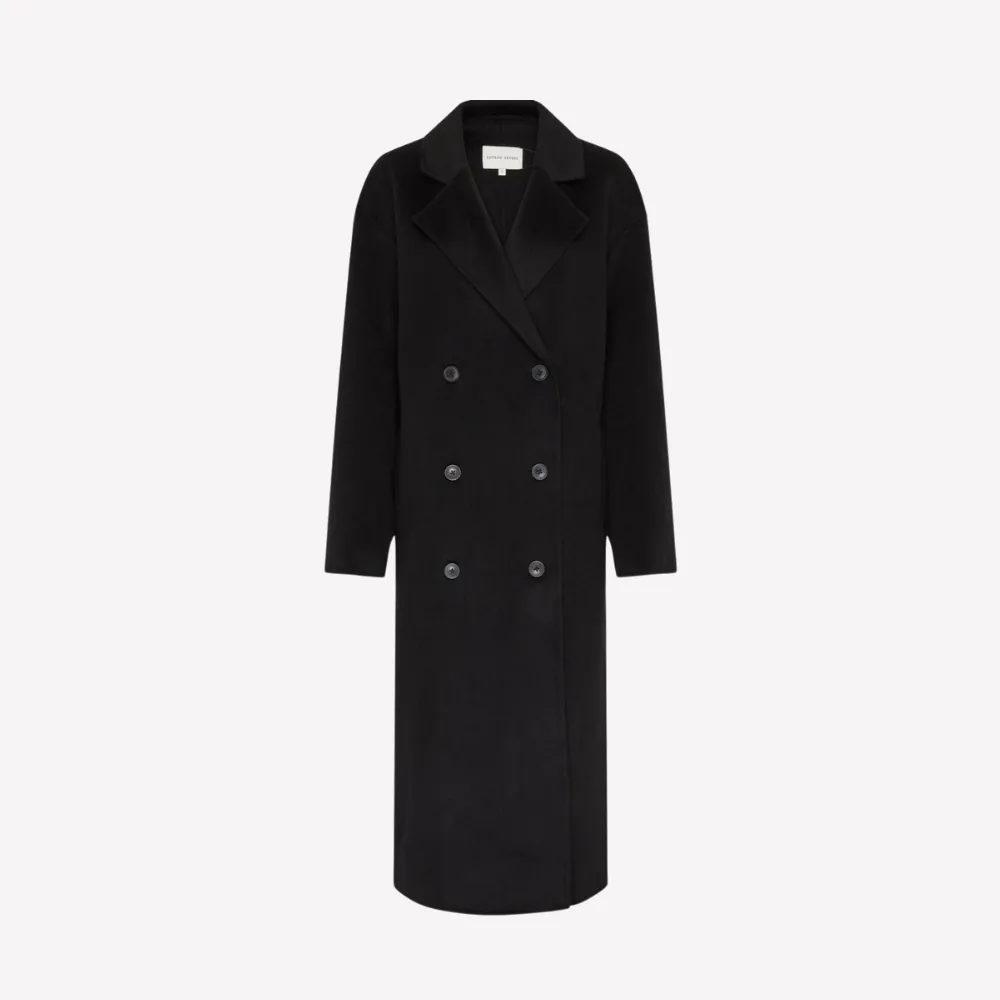 Loulou Borneo Coat - Black