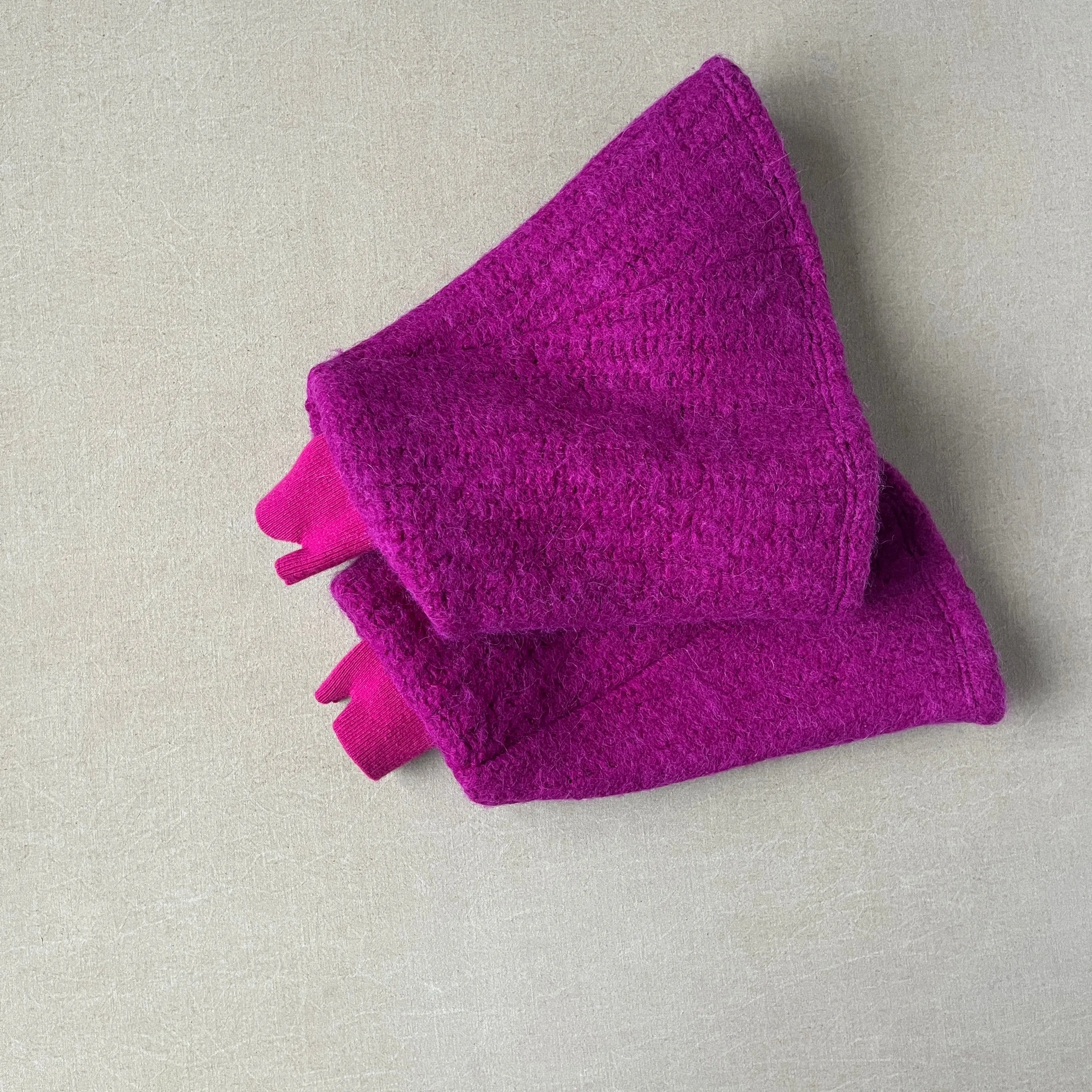 magenta cuffs