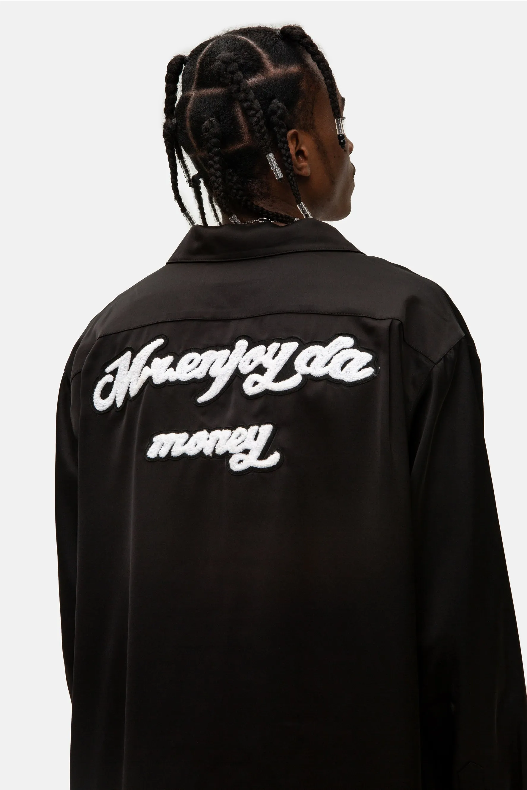 MEDM BLACK LONG SLEEVE SHIRT