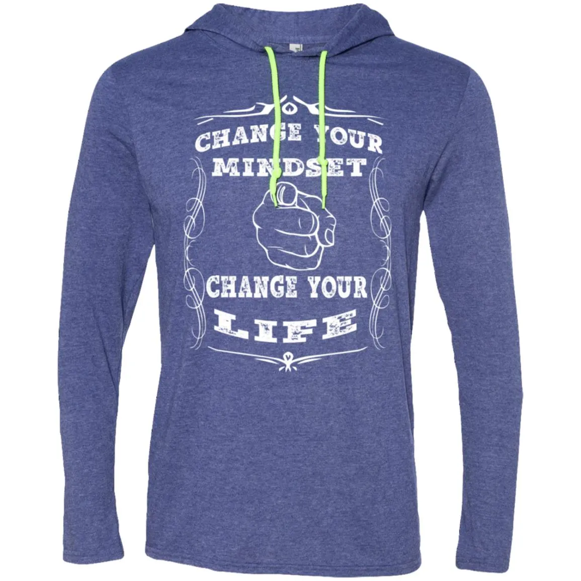 Men's Mindset LS T-Shirt Hoodie