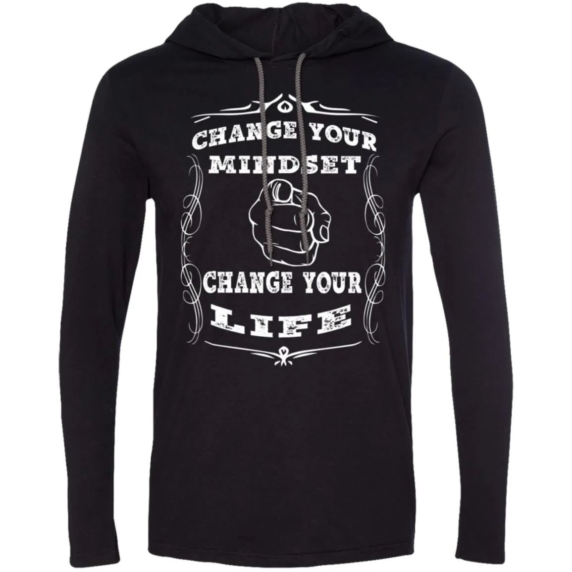 Men's Mindset LS T-Shirt Hoodie