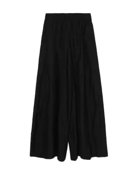 MIHOKO SAITO Wide Silk Nylon Pants