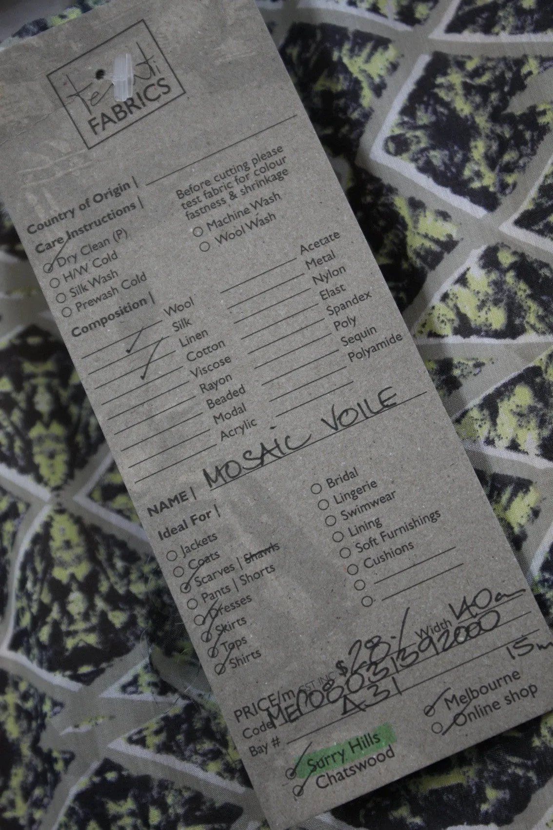 Mosaic Voile
