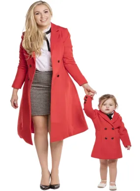 Mrs. Red & Little Red Matching Coats