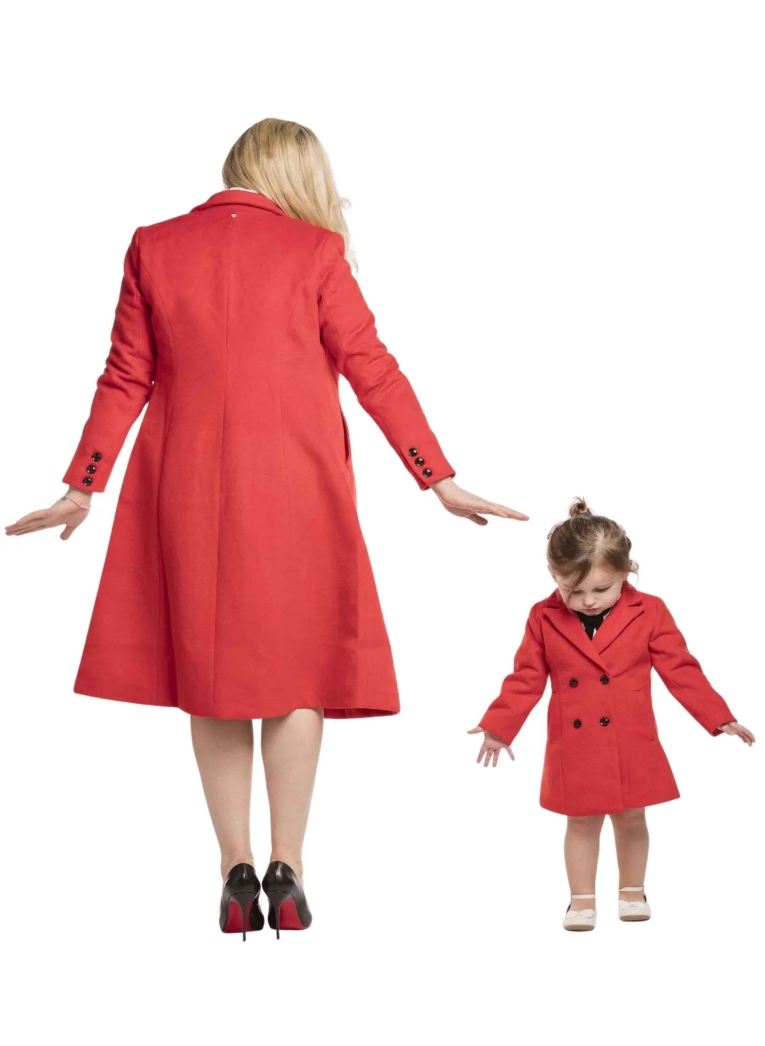 Mrs. Red & Little Red Matching Coats