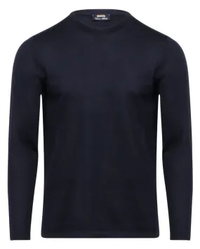 Navy Crewneck Long Sleeve