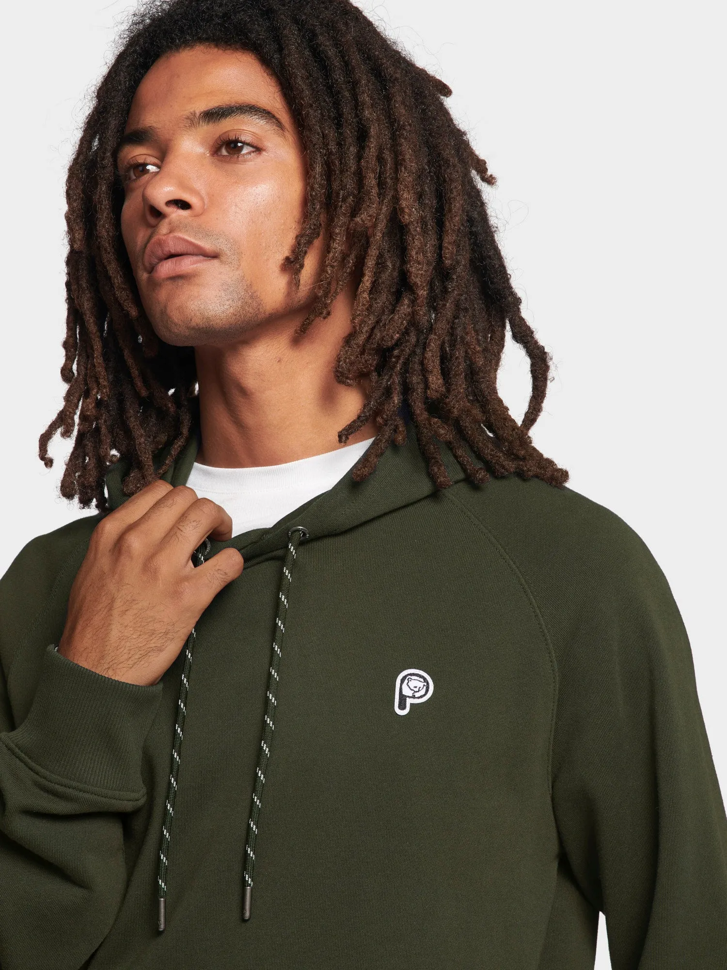 P Bear Hoodie in Forest Night