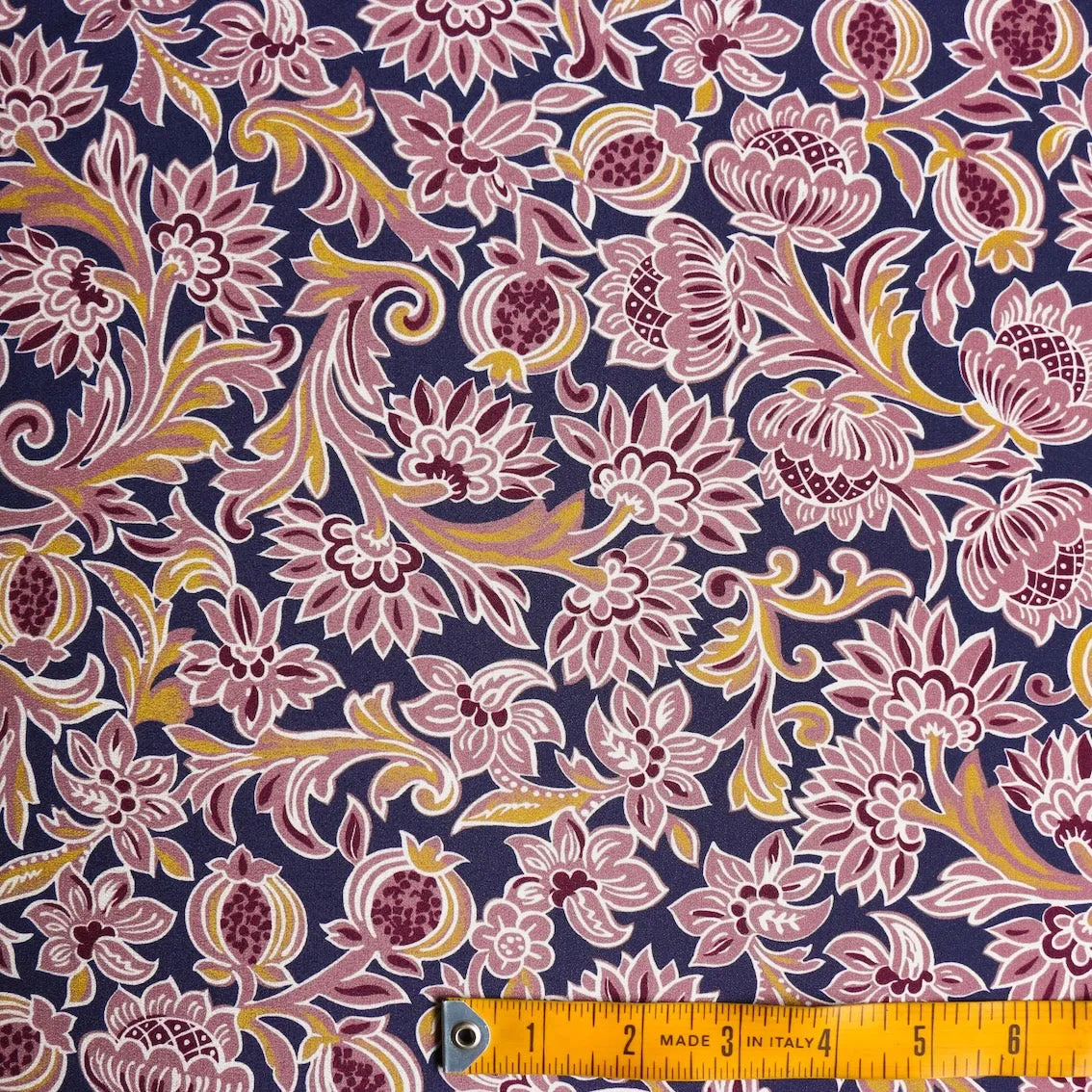 Remnant of Isola Bella Silk Crepe De Chine