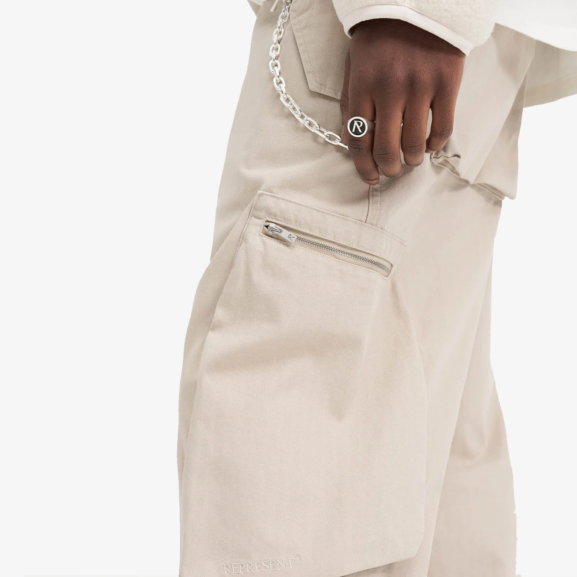 Represent | WORKSHOP PANT  { CASHMERE