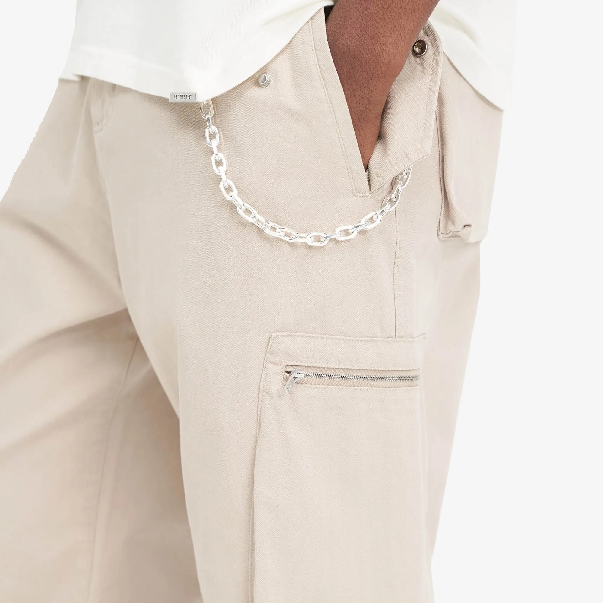 Represent | WORKSHOP PANT  { CASHMERE