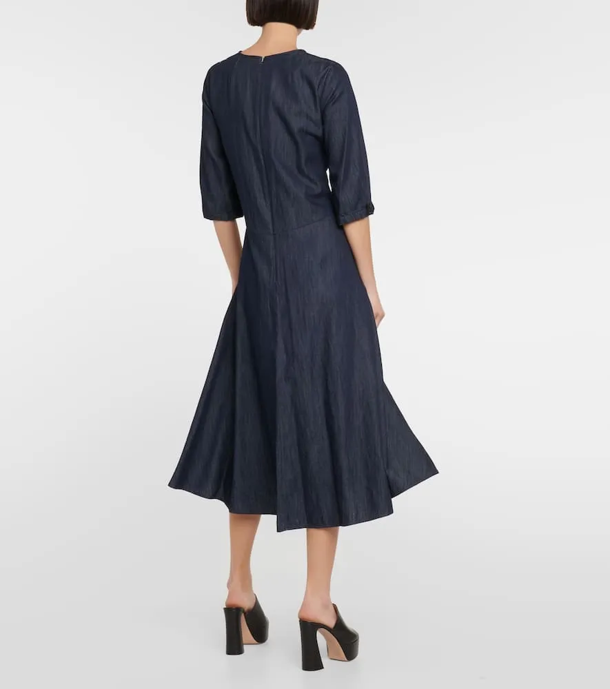 'S Max Mara Valery denim midi dress