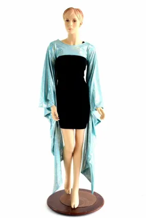 Seafoam Holographic Kimono Bolero
