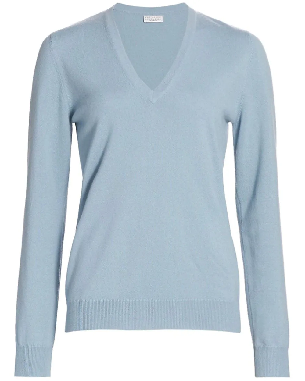 Seaglass Cashmere V Neck Sweater