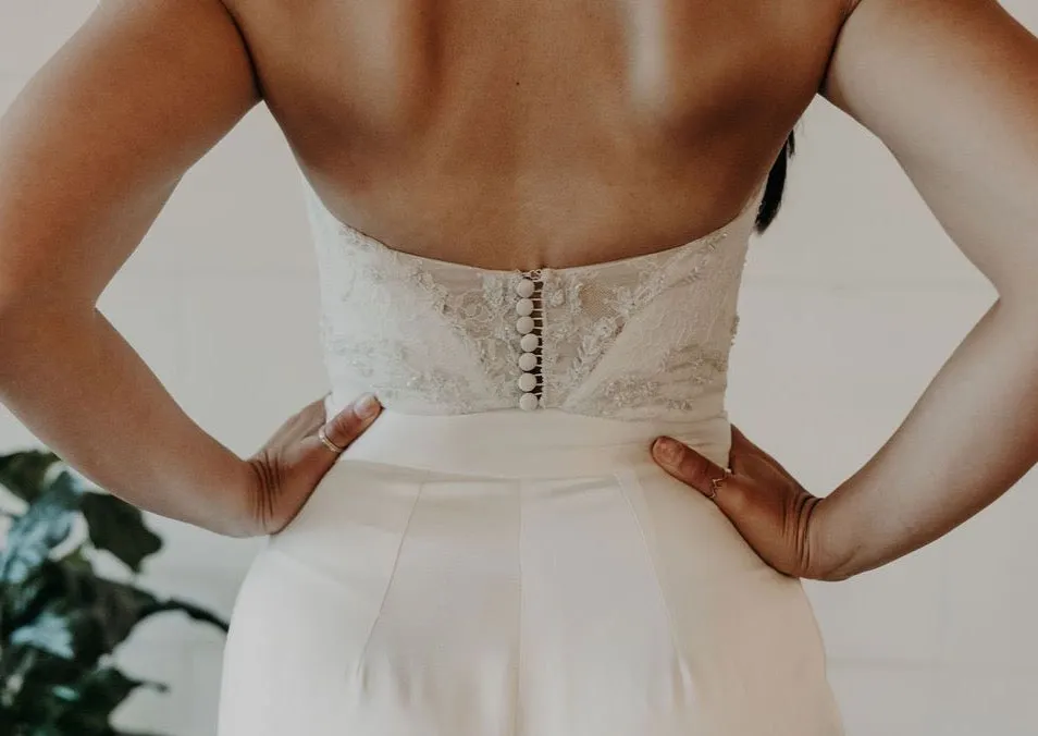 Silk Charmeuse Ivory Wide Legged Pants
