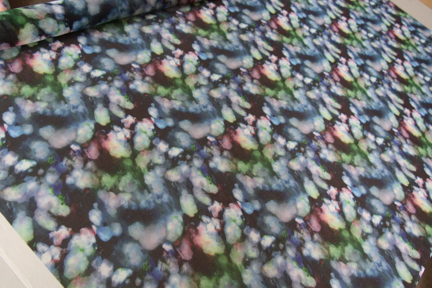 Speckled Clouds Day - Liberty Silk Georgette
