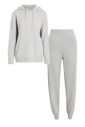 Stevie Wool and Cashmere-Blend Hoodie and Helen Track Pants