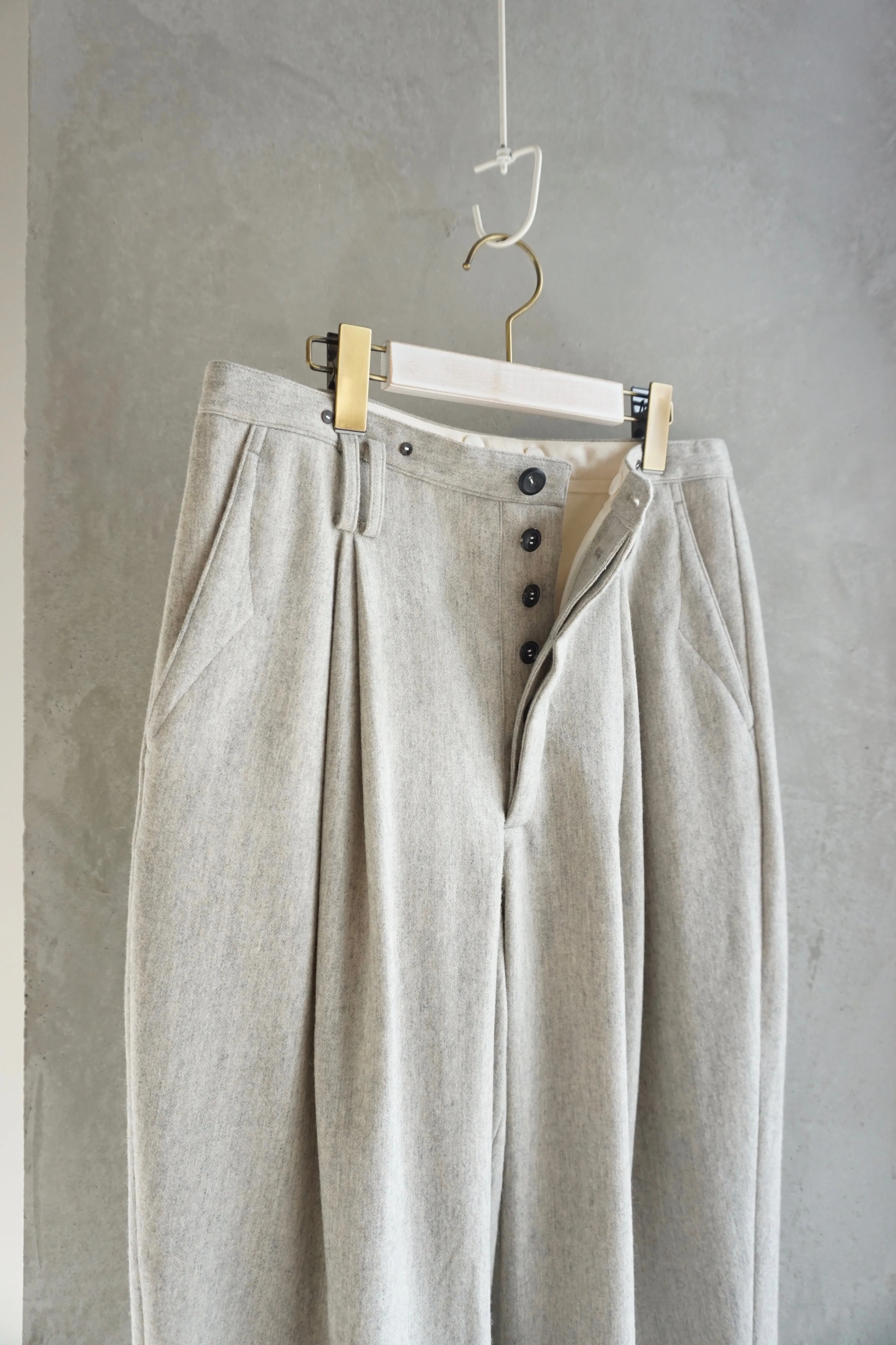 suzuki takayuki /wide-legged pants Ⅲ