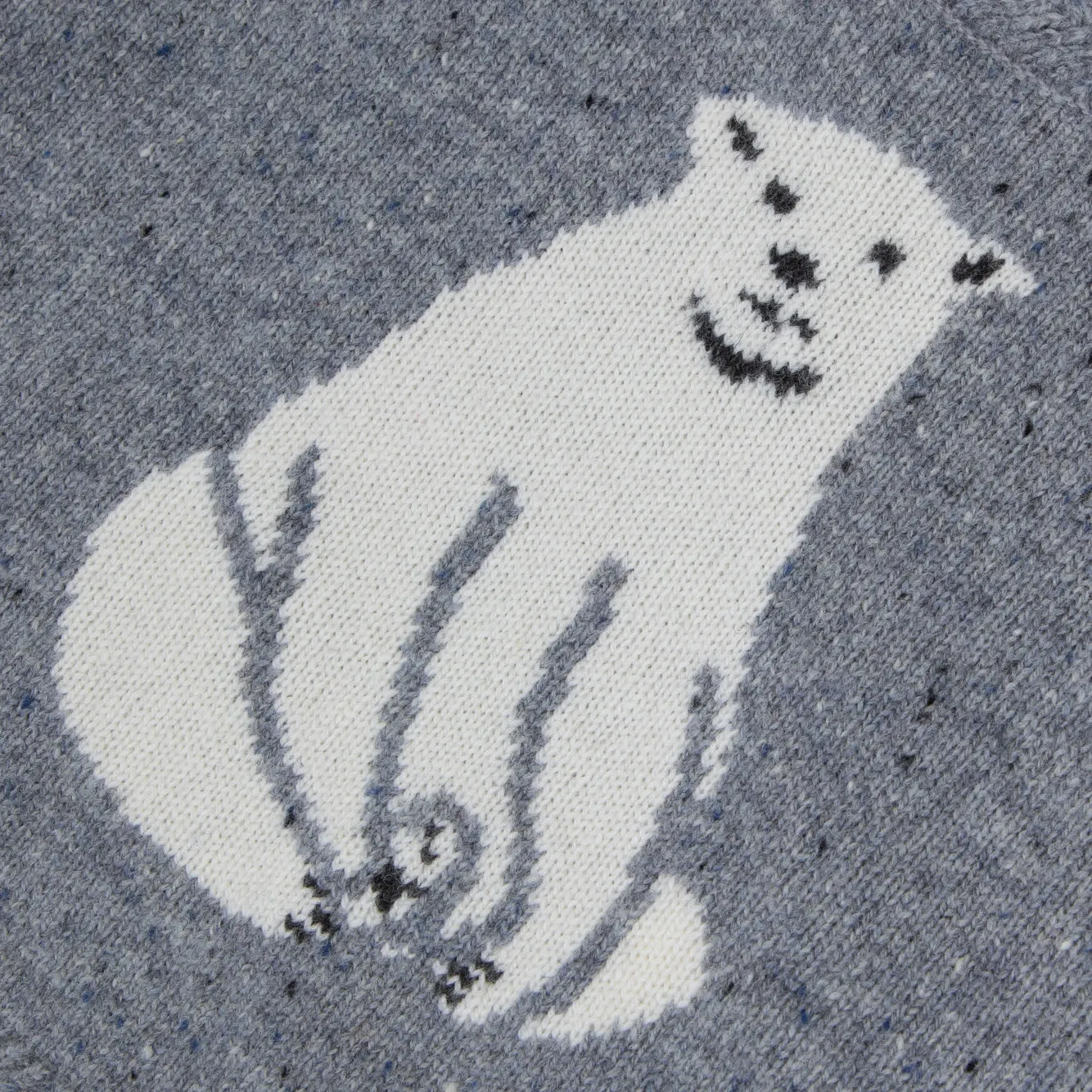TARTINE ET CHOCOLAT Polar Bear Baby Sweater