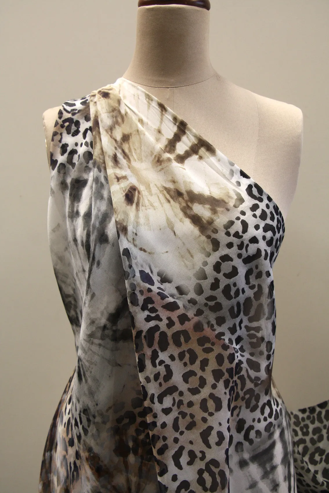 The Dye Cat Silk Georgette