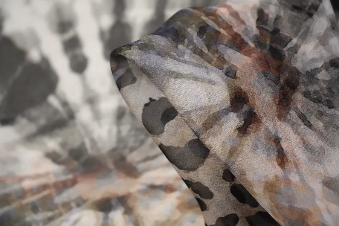 The Dye Cat Silk Georgette