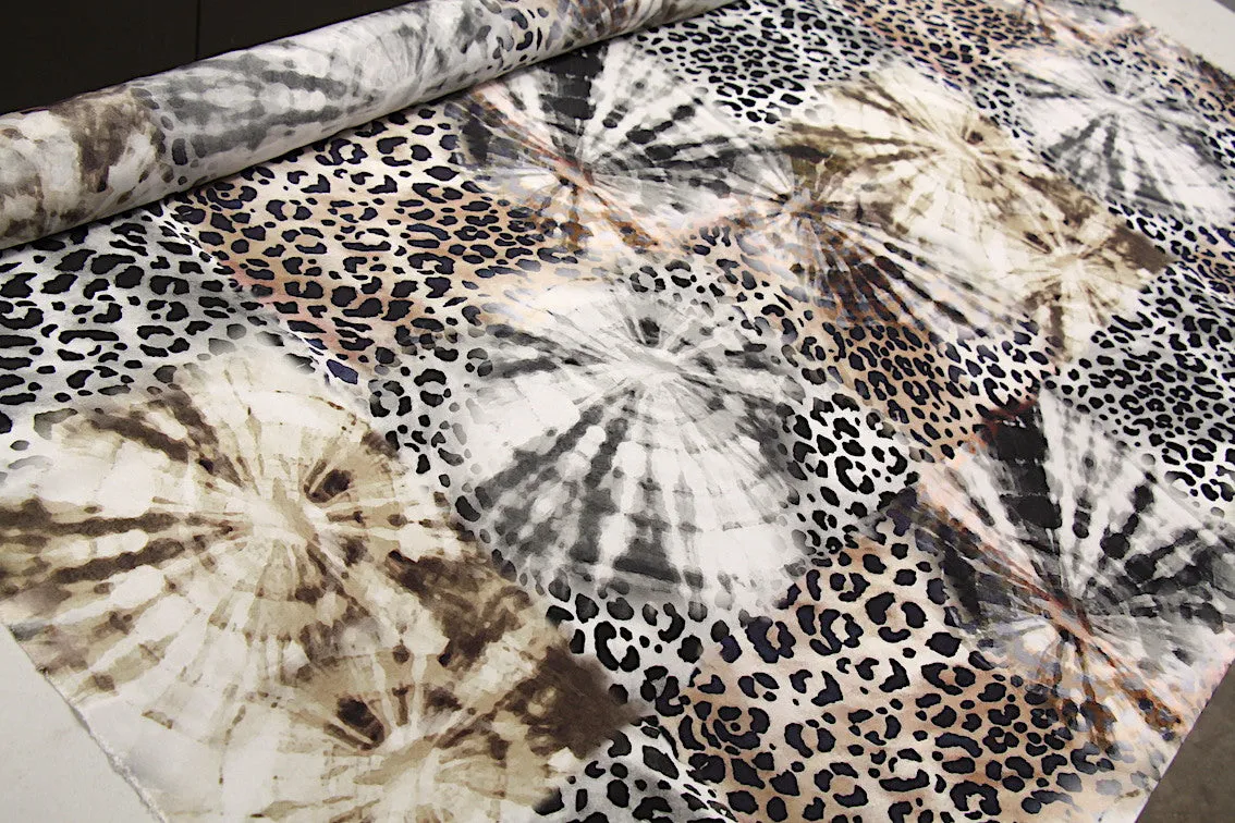 The Dye Cat Silk Georgette