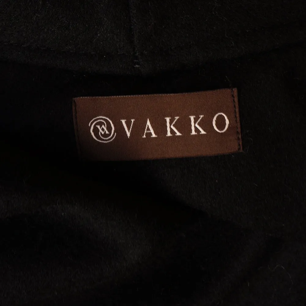 Vakko Cashmere Fur Open Front Stole