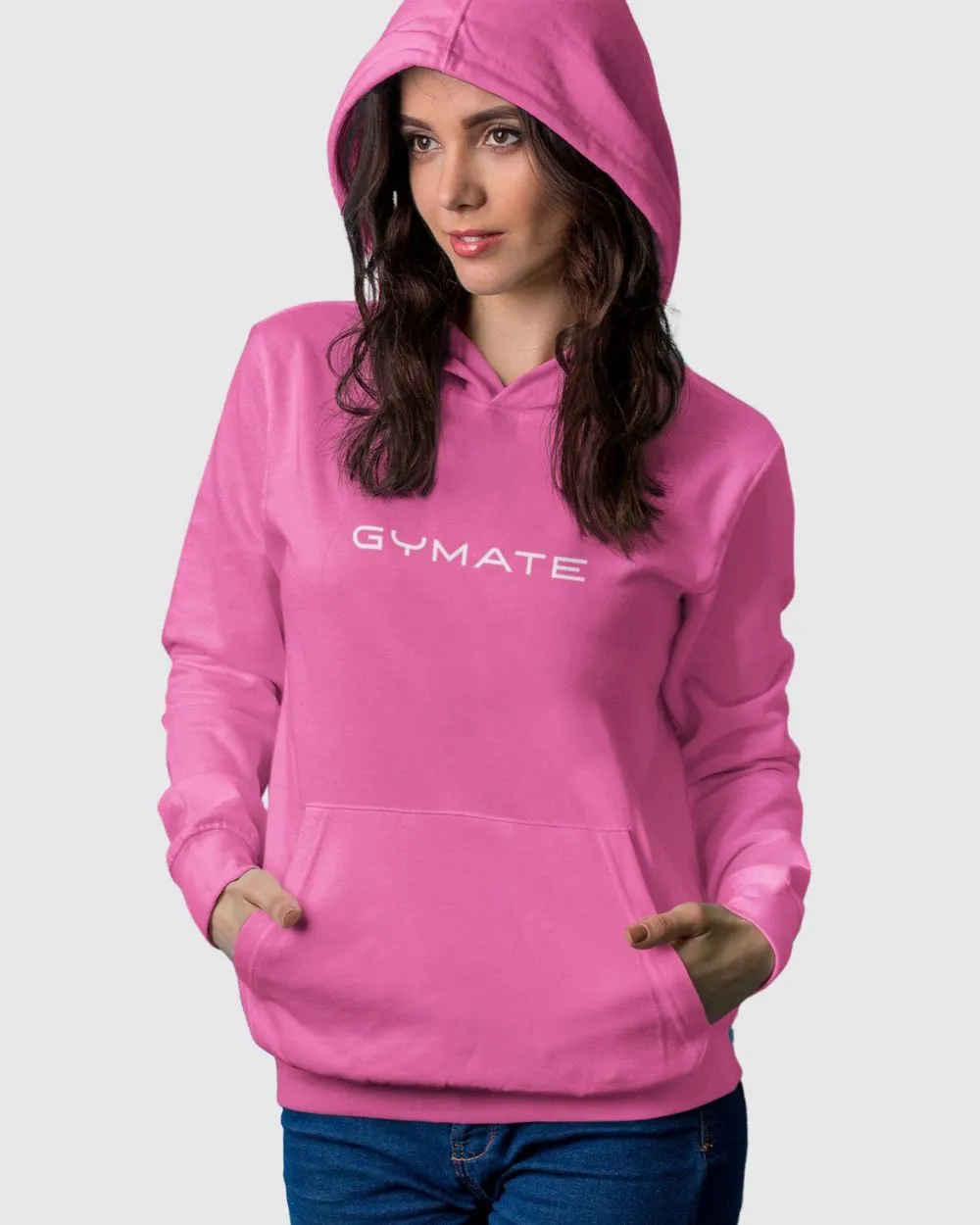 Womens Athleisure Hoodies Original Gymate ctr/large