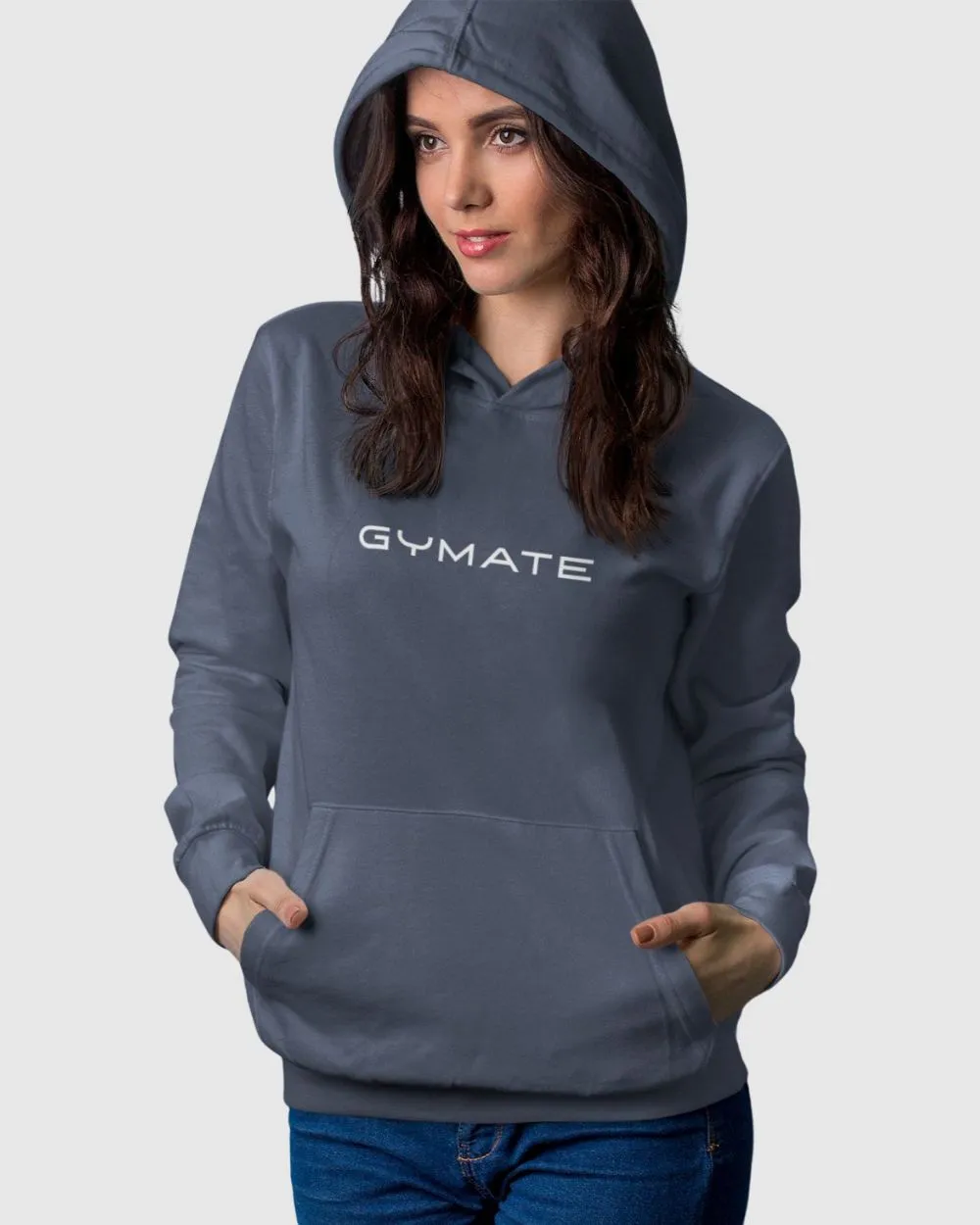 Womens Athleisure Hoodies Original Gymate ctr/large